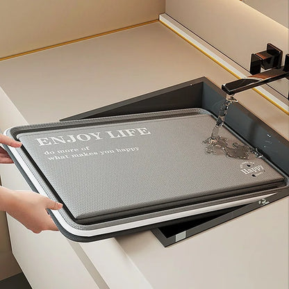 Heavy Duty Non Woven Closet Organizer Foldable Open Top Storage Bins With Faux Leather Handles For Winter Blankets And Toys Gray