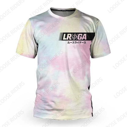 2022 Loose rider short sleeve jersey MX MTB Mountain Bike Jersey BMX Enduro Cycling shirt DH men's motocross sportswear