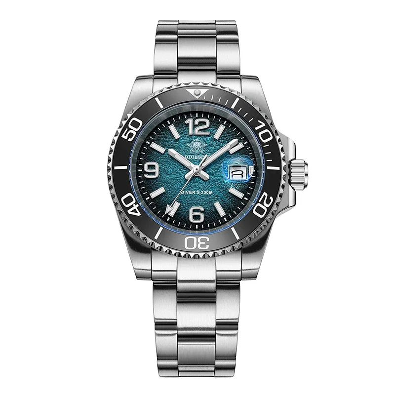 ADDIESDIVE 41mm Men Diving Watch AD2513 20Bar Waterproof BGW9 Super Luminous Reloj Hombre Quartz Men Watch