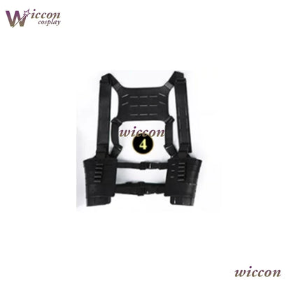 Kosplay Requiem Resident Cos Evil Leon·S·kennedy Cosplay Leon Cosplay Costume Pu Coat Full Set Party Uniform Hallowen Play Role