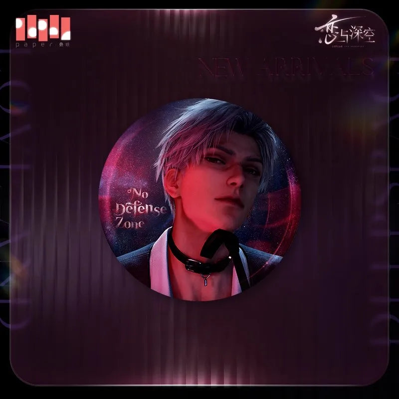 [Official Merch] Love and Deepspace Xavier Zayne Rafayel Sylus Caleb Rotating Stand Card No Defense Zone Heartstring Symphony