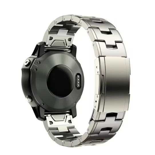 Garmin 22mm 26mm Quick Fit Titanium Metal Watch Band Bracelet For Fenix 7X 7 6X Pro 5X Plus/ Instinct/Epix Strap Wristband