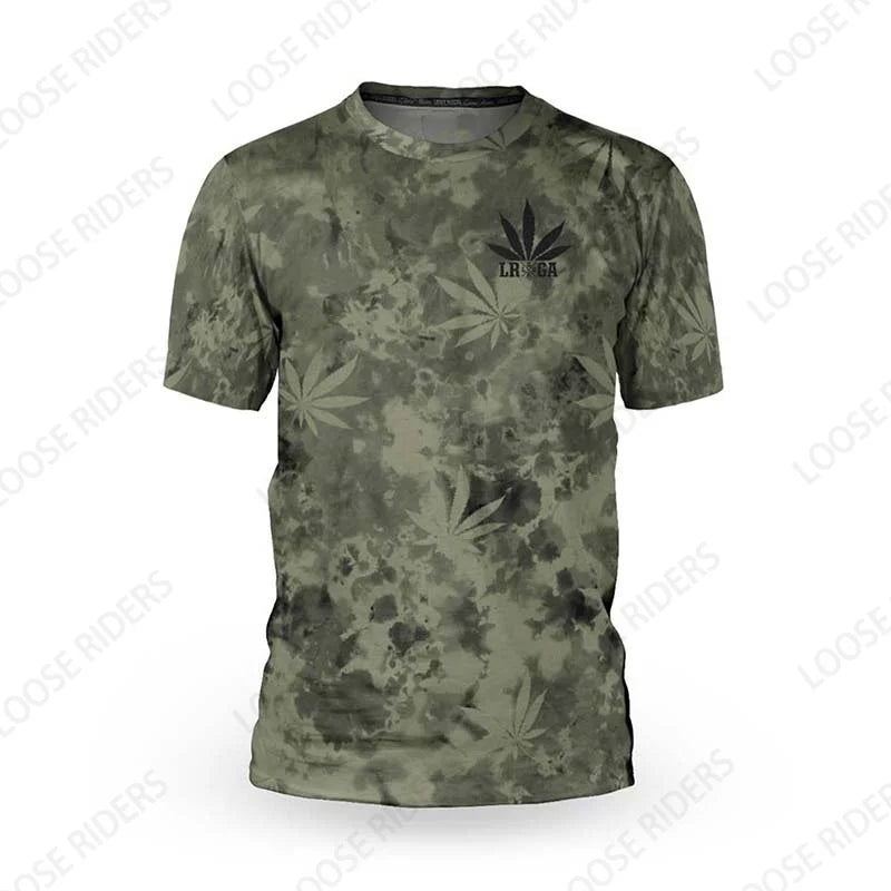 2022 Loose rider short sleeve jersey MX MTB Mountain Bike Jersey BMX Enduro Cycling shirt DH men's motocross sportswear