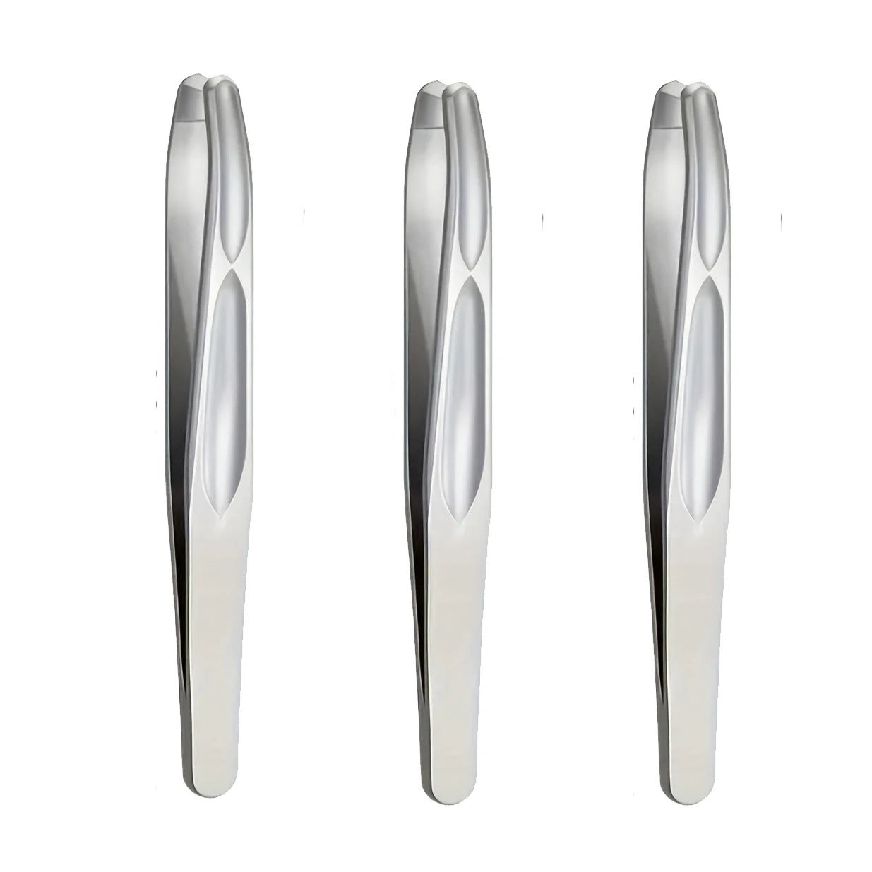Stainless Steel Round Head Tweezers Eyebrow Tweezers Hair Removal Tweezers Suitable for Men and Woman Gifts