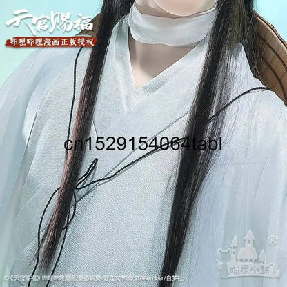 Tian Lian Cosplay Xie Costume Guan Ci Fu Cosplay Xielian Wigs Bamboo Hat Prop Men Women Halloween Comic Full Set Anime