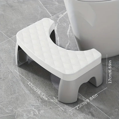 Universal Squatty Potty Toilet Stool - Waterproof Foot Stool for Adults, Kids, Seniors & Pregnancy Support