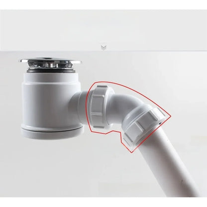 1pc Shower Pipe Connector Curve Elbow 45Degree Angled 40mm Quick Connection Elbow Shower Angle Controller For Shower Plumbing
