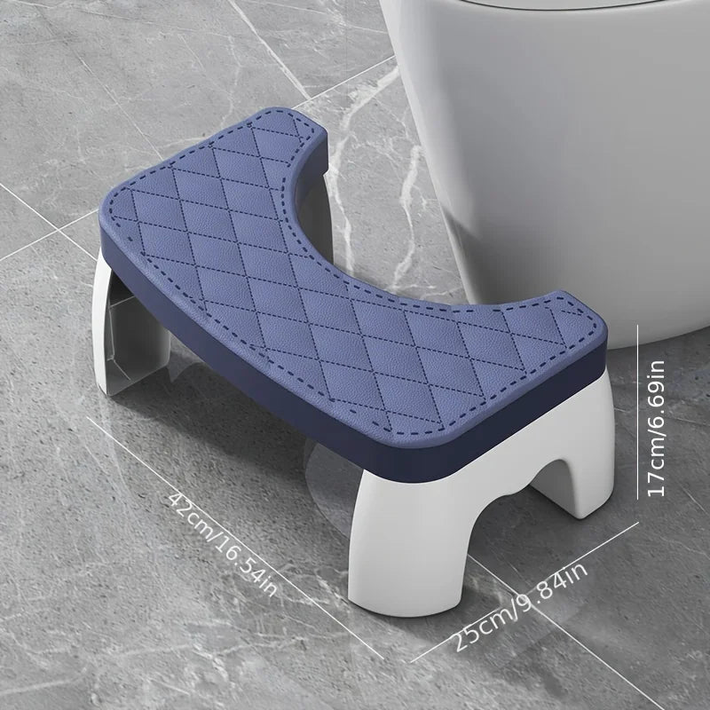 Universal Squatty Potty Toilet Stool - Waterproof Foot Stool for Adults, Kids, Seniors & Pregnancy Support
