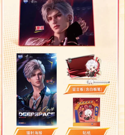 genuine Love and Deepspace Rafayel Sylus Zayne Xavier X Fanta Cosplay Anime﻿ Laser poster sticker Standing sign set adorn Gift