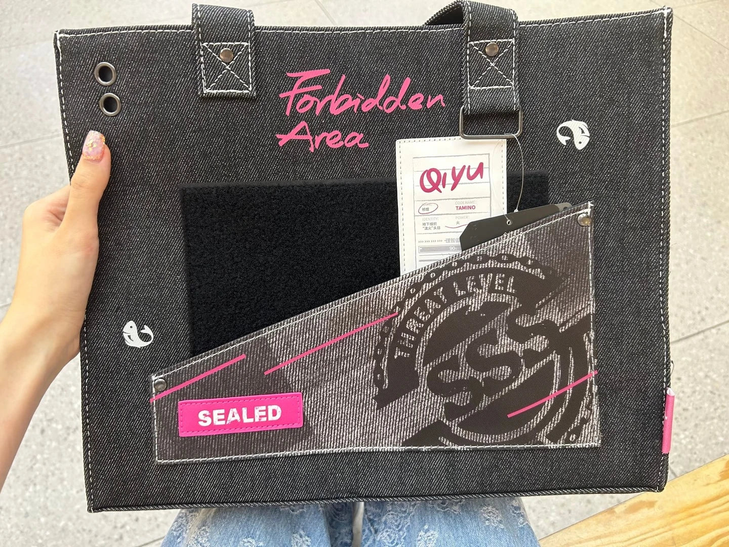 In Stock Official Love and Deepspace [Forbidden Area Sealed] Sylus Xavier Caleb Zayne Rafayel Tote Bag Hat Folder Card Pendant