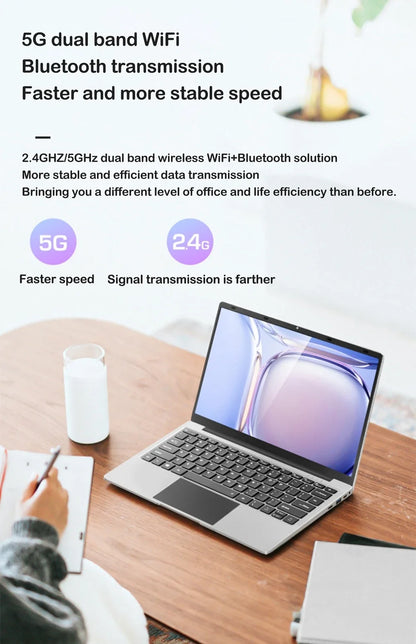 Dapper 2026 Portable 14.1" HD Laptop Intel Core I9-9880H 32GB RAM 2TB SSD Voguish Ultra Slim Windows 11 Necessary Daily Use