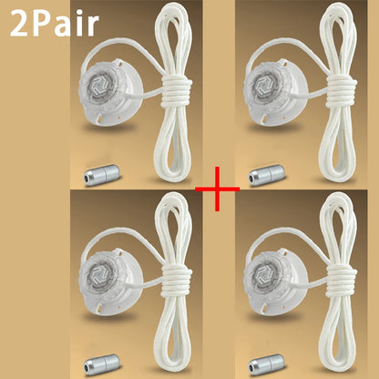 Fashion Swivel Buckle Laces Automatic Shoelace Without ties Kids Adult Sneakers No Tie Shoe laces Shoe accessories 1Pair/2Pair