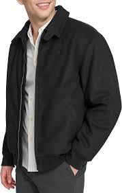 Men's Dockers® Wool Blend Bomber Jacket with Laydown Collar