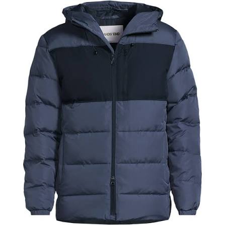 Men's Lands' End Max 600 Down Hooded Jacket