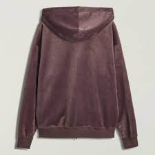 Y-3 VELVET CORDUROY ZIPPER HOODIE